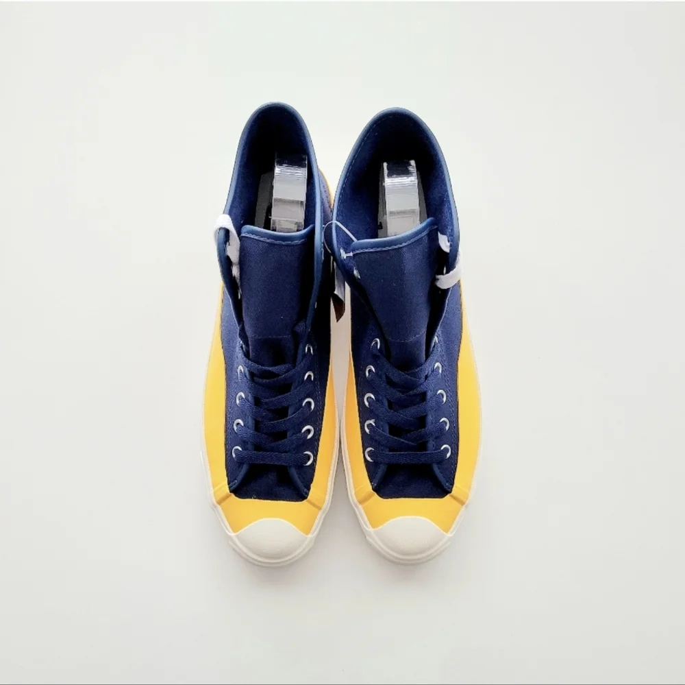 NWOT Men's Converse x Pop Trading Co. Jack Purcell Pro Navy(not in the orig box) - Picture 3 of 6
